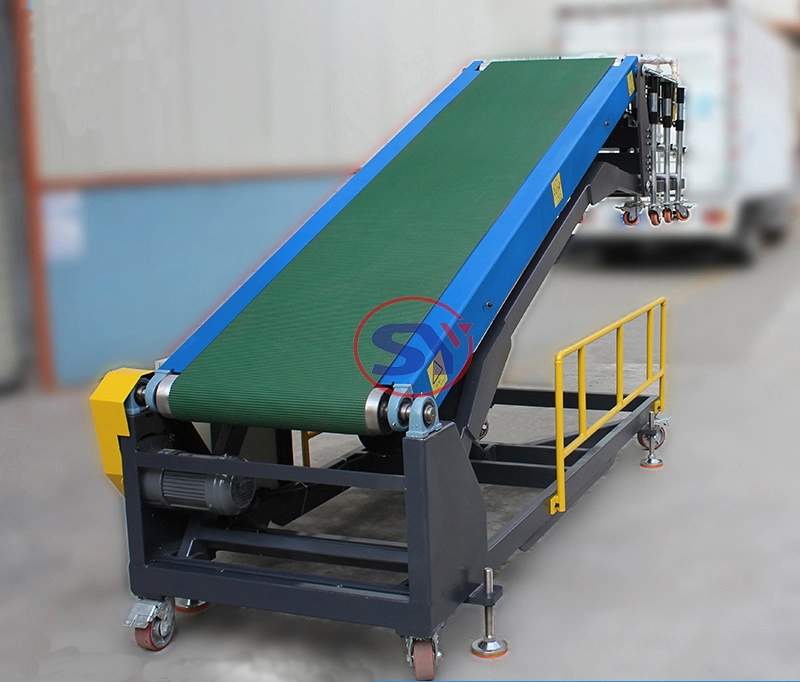 Gravity Skate Wheel Telescopic Conveyor for Logistics
