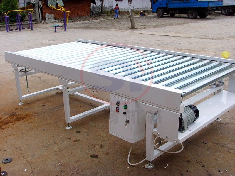 Heavy Duty Steel Flat Tapered PVC Roller Conveyor Idler Set for Baggage