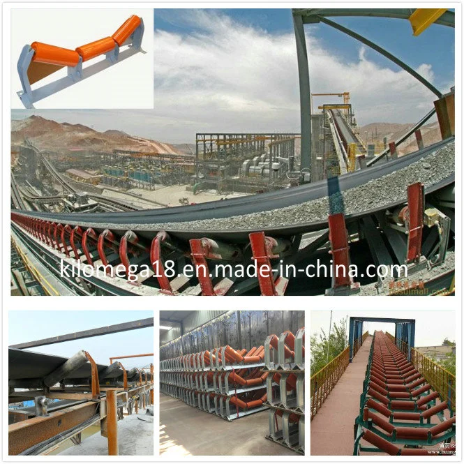 Steel Tube Carry Concrete Conveyor Rollers for Material Handling