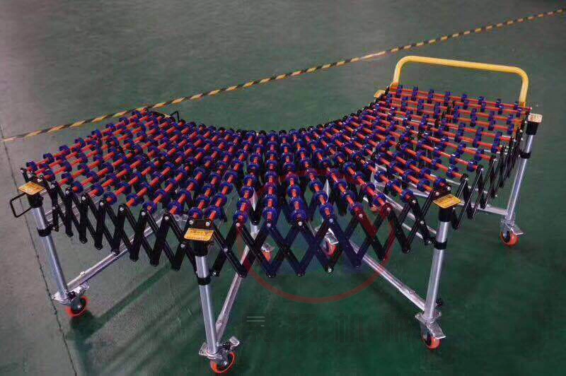Commercial Skate Wheel Expandable Conveyor for Material Handling