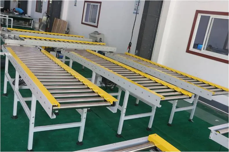 Roller Conveyor Conveyors Belting Chain Conveyor Assembly Line Stainless Material
