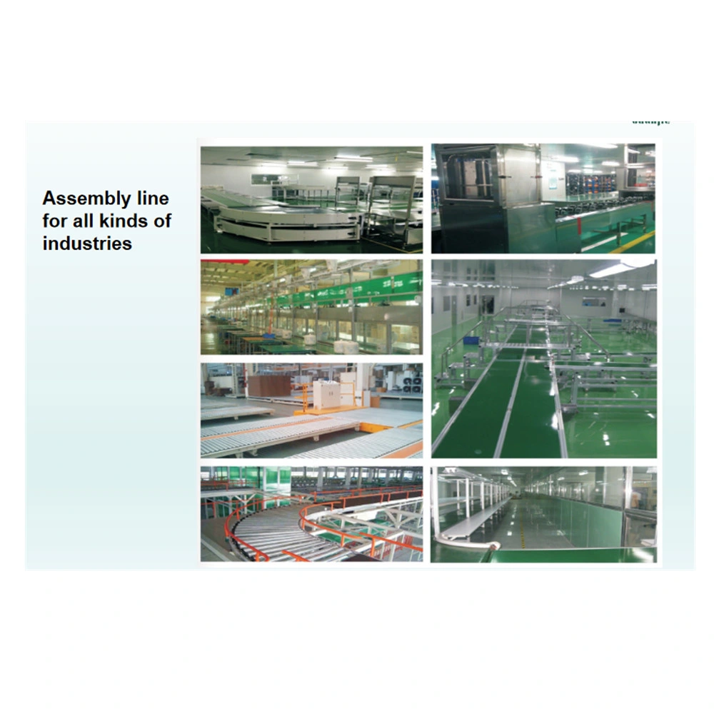 PVC Belt Conveyor Line Assembly Line Production Line
