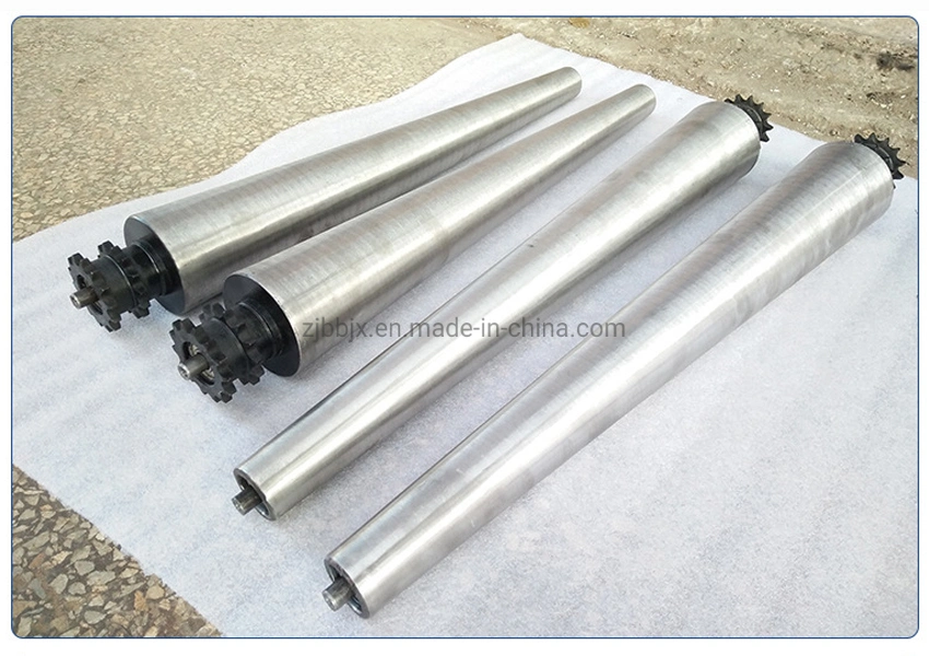 Unpowered Gravity Zinc Plated Tapered Sleeve Rollers