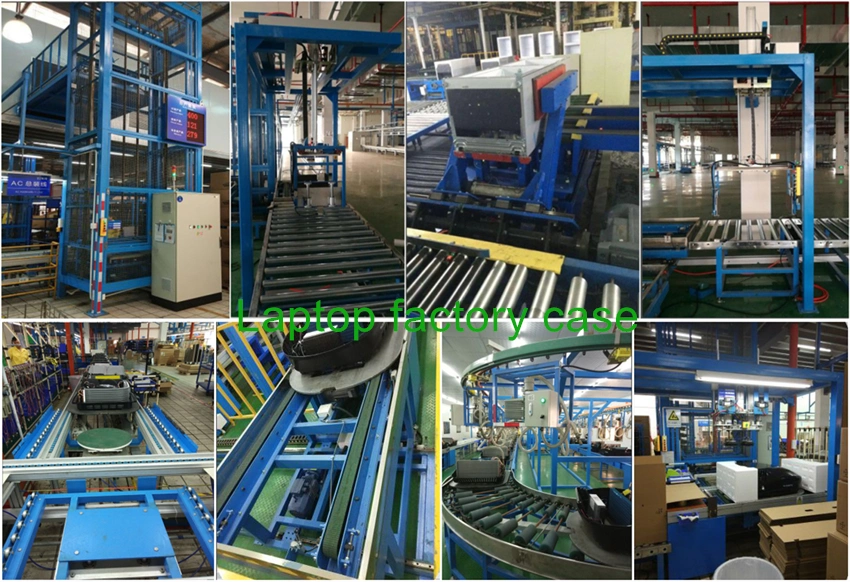 Belt Line Assembly Line Green PVC Conveyor Customized