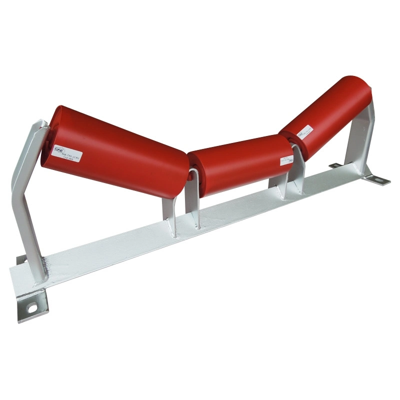 Standard Belt Conveyors Steel Return/Carry/Carrier/Troughing/ Trough Idler Roller for Mining