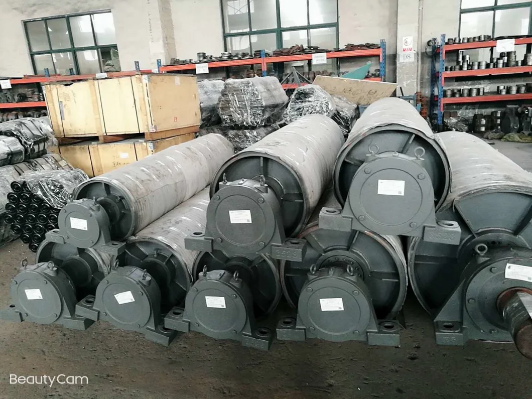Bulk Material Handing Products Steel Trough Rollers for Belt Conveyor
