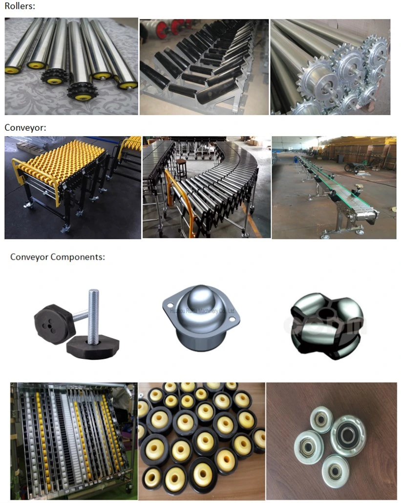 Free Power Steel Tapered Sleeve Conveyor Roller for Curved Conveyor