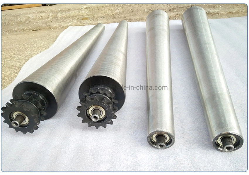 Unpowered Gravity Zinc Plated Tapered Sleeve Rollers