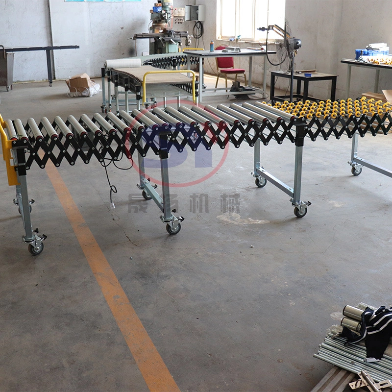 Flexible Zinc Plated Steel Conveyor Rollers Tripper Conveyor for Moving Company