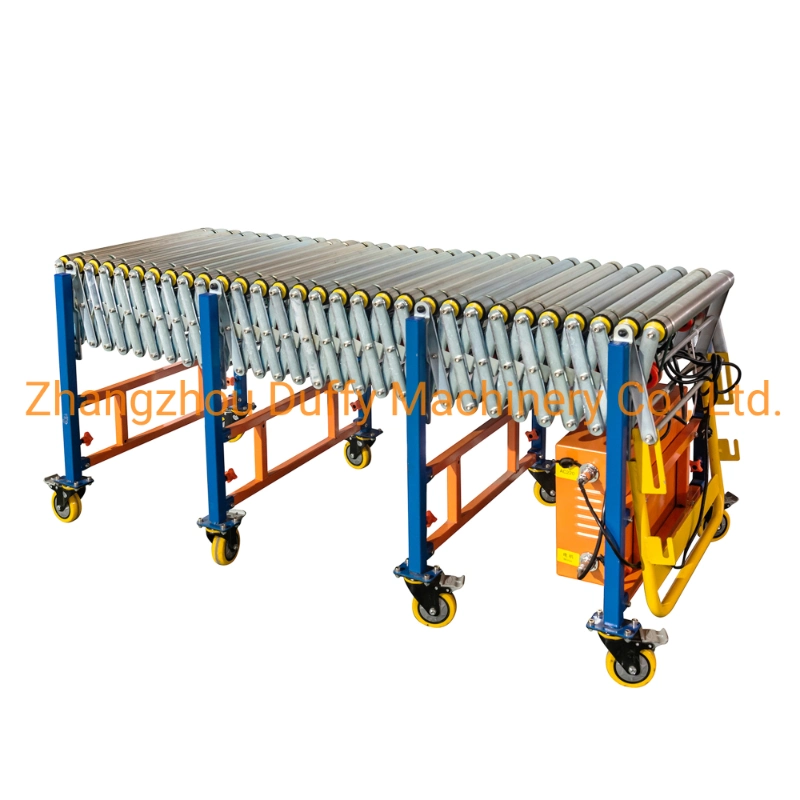 Steel Conveyor Roller Belt Driving Powered Roller Conveyor for Assembly Line