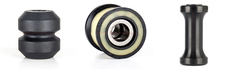 Custom Rubber Coated Steel Wheel, Rubber Coated Conveyor Rollers