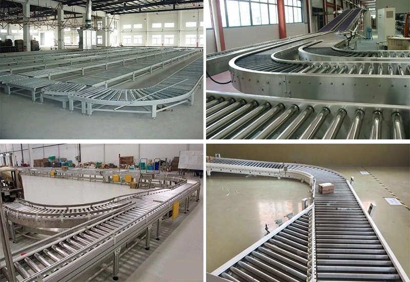 OEM Rubber Belt Conveyor Stainless Steel Pipe Conveyor Rollers