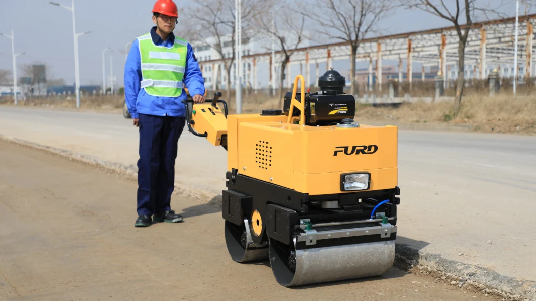 Double Drum Vibratory Asphalt Road Rollers for Sale Fyl-S600