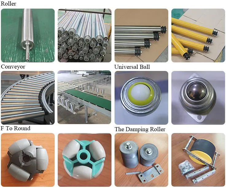 Heavy Duty Gravity Conveyor Idler Roller Galvanized, Rubber Coated, PU Coated Material