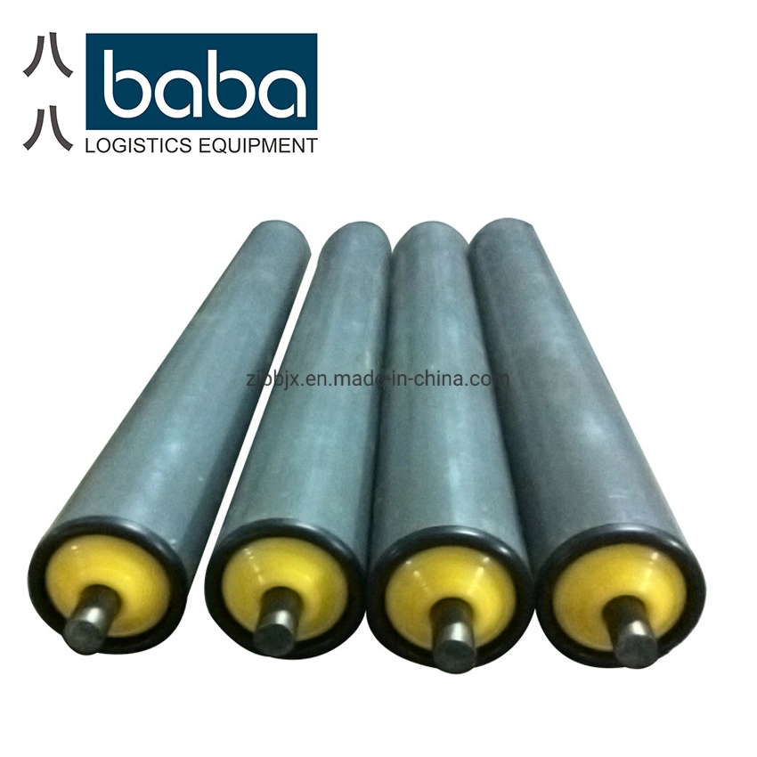 OEM Plastic PE Belt Conveyor Idler Roller Nylon Conveyor Rollers