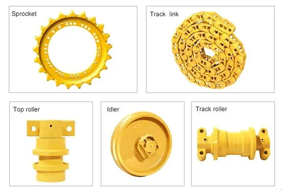 D80 D83 D85 Bulldozer Double and Single Track Rollers Bottom Rollers of Heavy Construction Equipment Undercarriage Parts