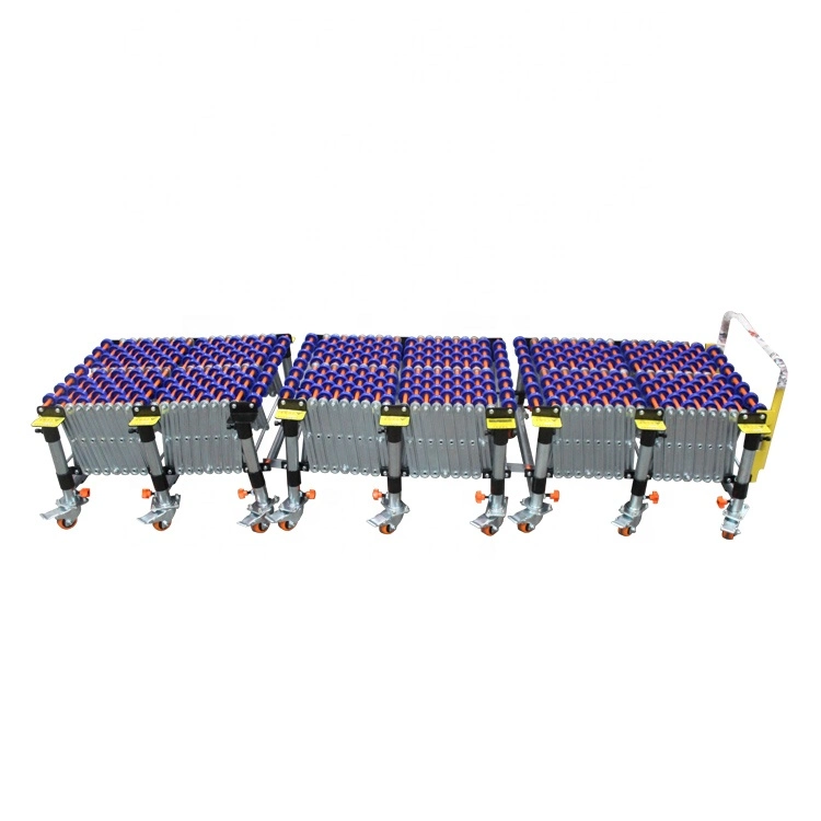 No Power Gravity Roller Conveyor Systems for Truck Unloading