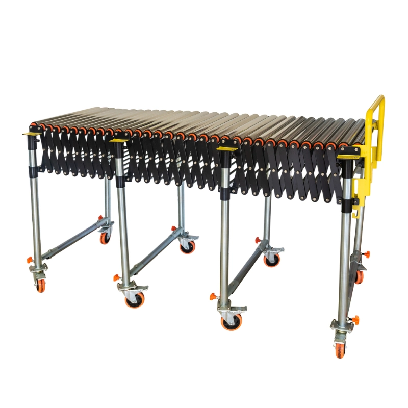 Unpowered Roller Gravity Conveying System For Indoor And Outdoor Conveyors