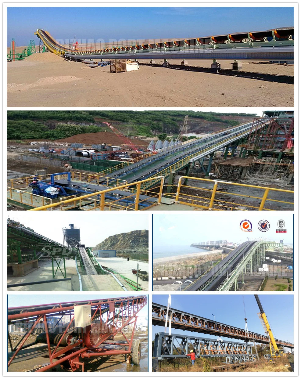 Return Training Idlers for Mining, Port, Cement, Power Plant Conveyors