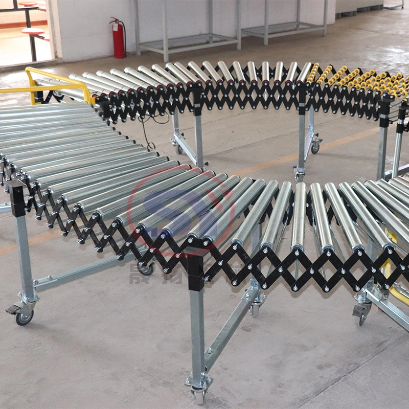 Flexible Zinc Plated Steel Conveyor Rollers Tripper Conveyor for Moving Company