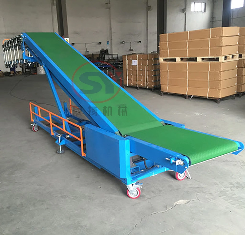 Mobile Gravity Extendable Stainless Steel Roller Conveyor Table for Food Tray Conveying