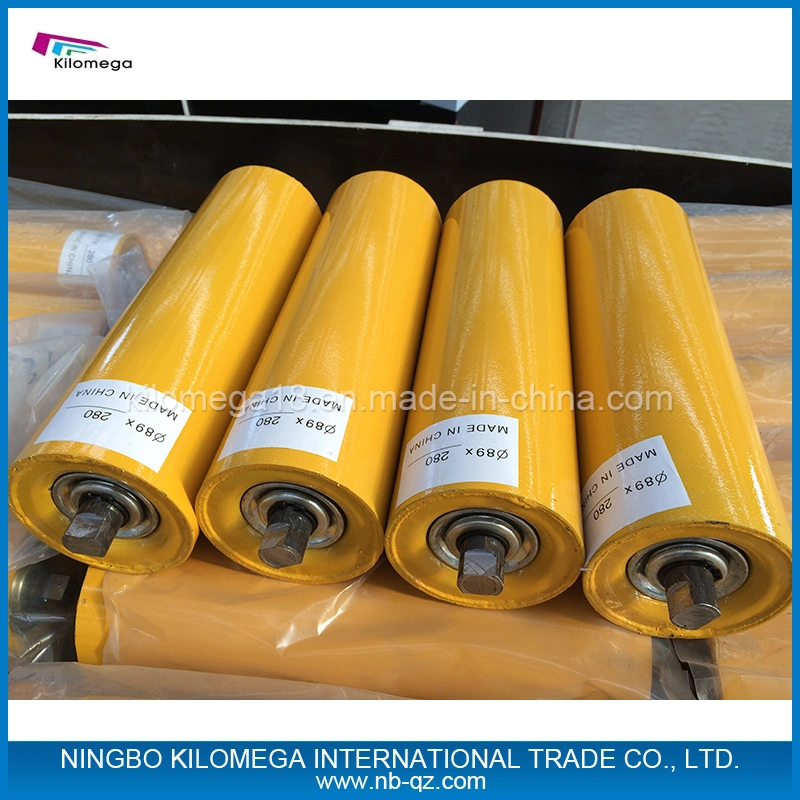 China Factory Rubber Coated Conveyor Rollers