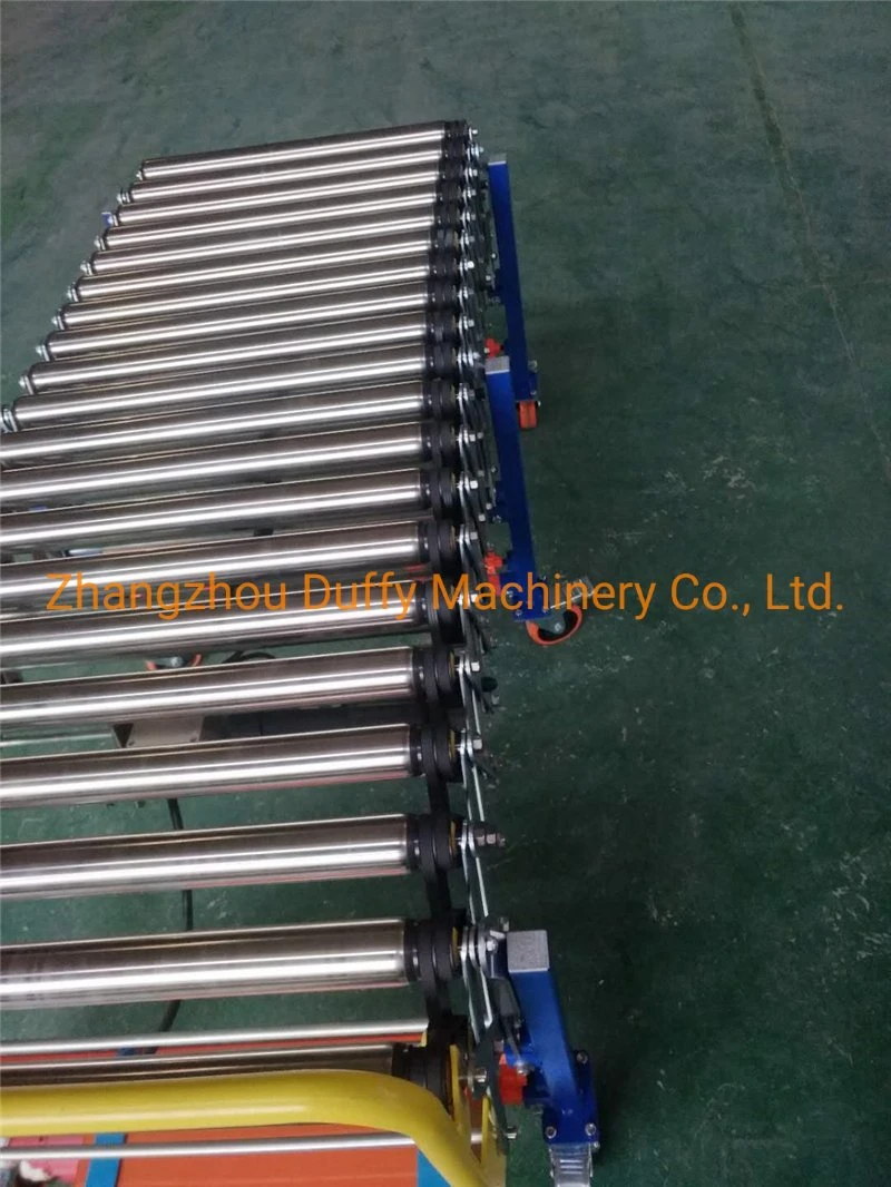 Flexible Stainless Steel Rollers Conveyor for Warehouse Handling