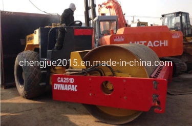 9550kg Used Road Roller Dynapac Ca251 Single Drum Vibratory Rollers for Sale