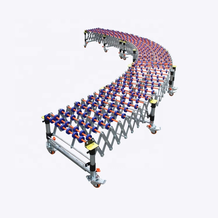 Gravity Roller Conveyor with Plastic Rollers