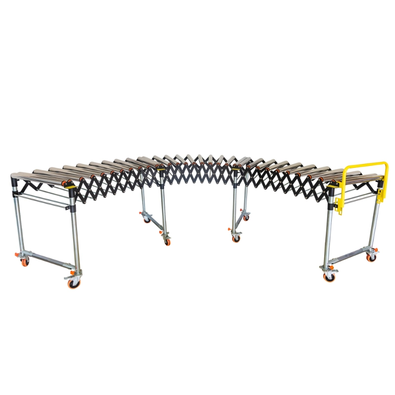 Modular Design Steel Rollers Conveying System Gravity Roller Conveyor