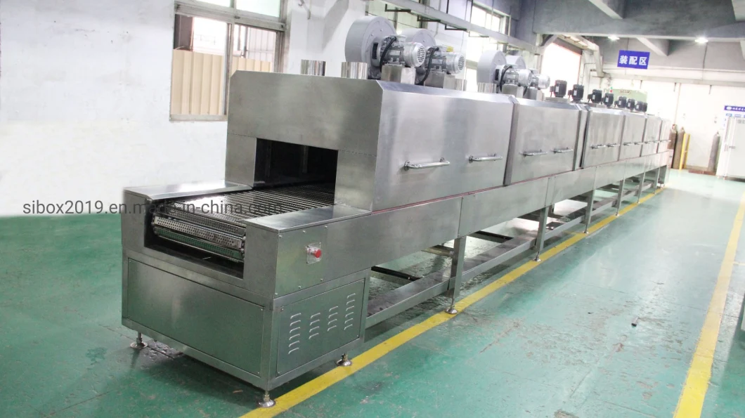 Molding/Curing of Respiratory Mask Stainless Steel Conveyor Furnace for Medical Industry