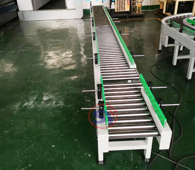 Ultra Light Weight Aluminium Alloy Conveyor Industrial Roller Conveyor Table