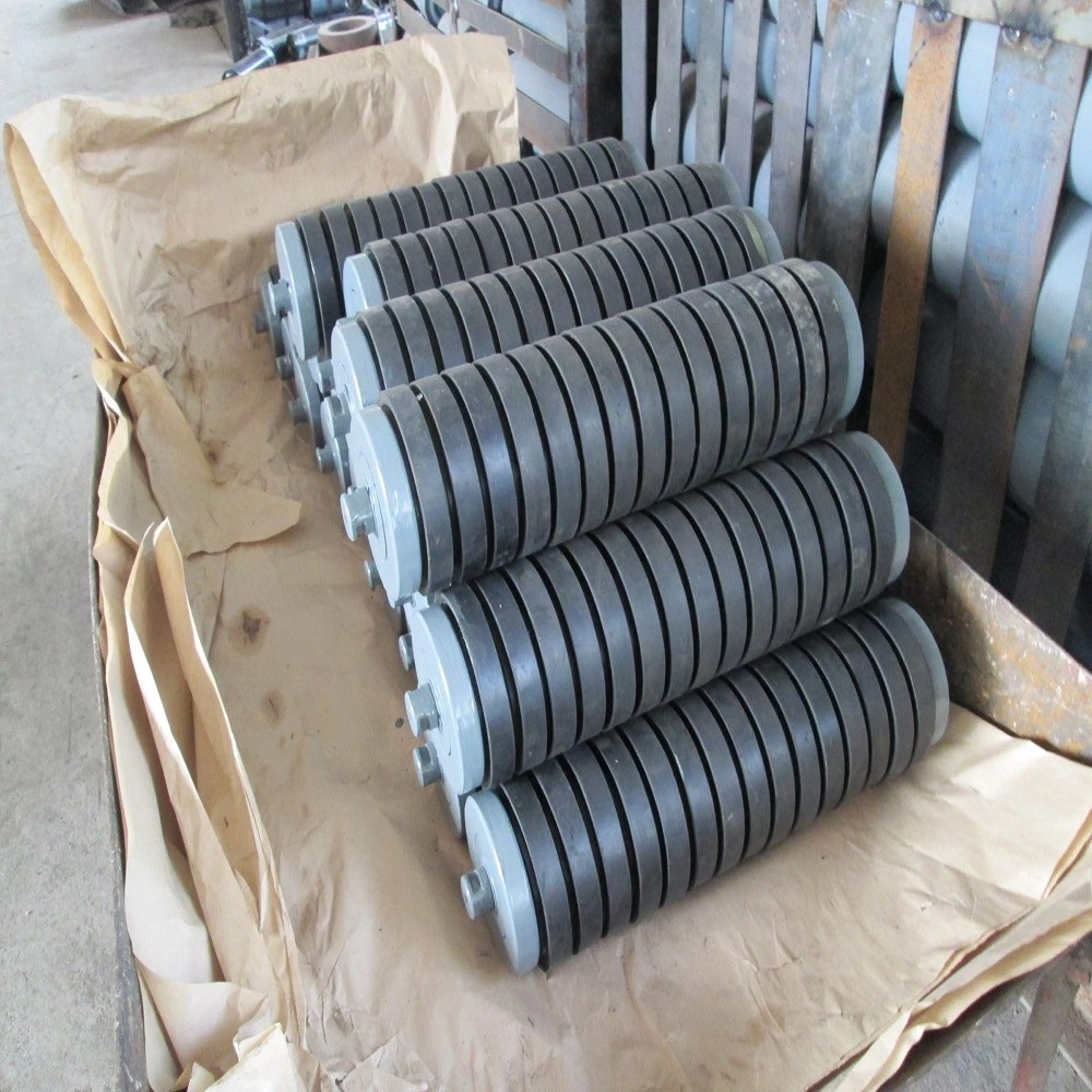 Double Grooved Conveyor Rollers Grooved Rollers