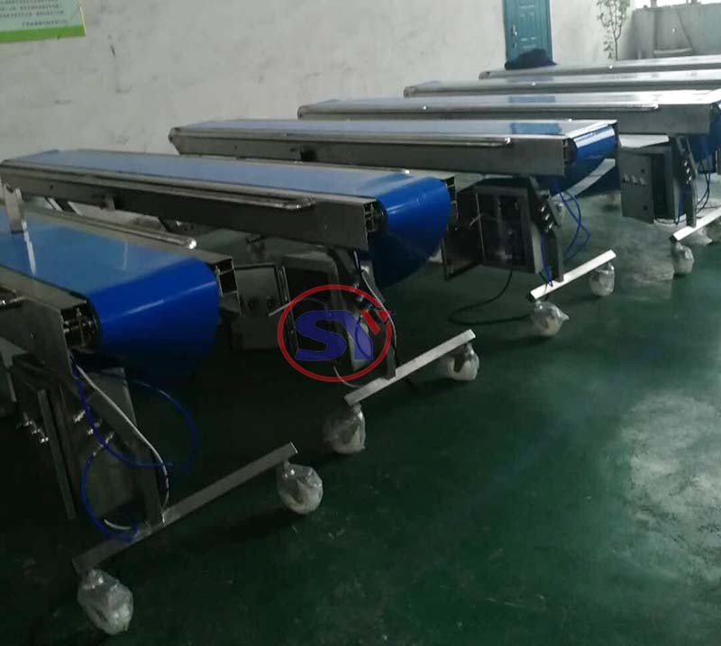 Food Distribution Equipment Portable Belt Conveyor/Conveyer System for Bakery Products