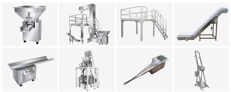 Stainless Steel Frame Food Machinery Power Belt Conveyors