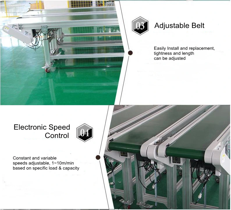 Incline Belt Conveyor Conveyors System Modular Belting Conveyors Belt PVC PU