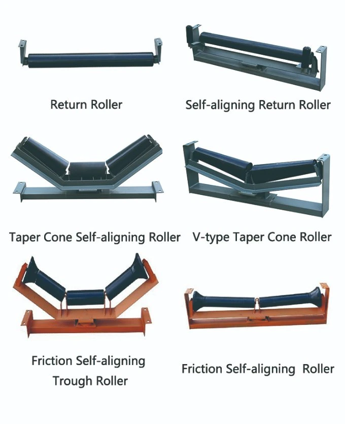 Heavy Duty Conveyor Idler Roller with Frame