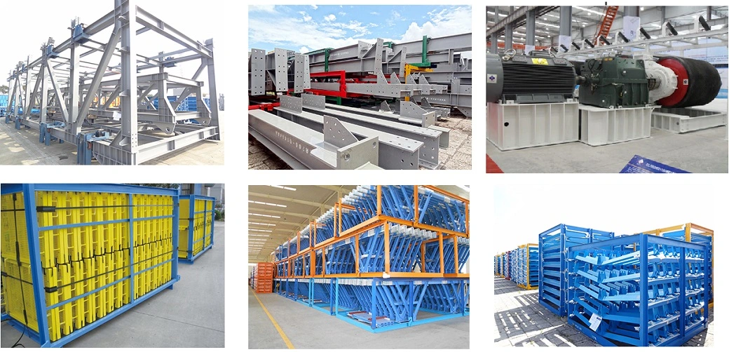 Large Capacity Rubber Belt Conveyer for Power Plant Transporting Raw Materials