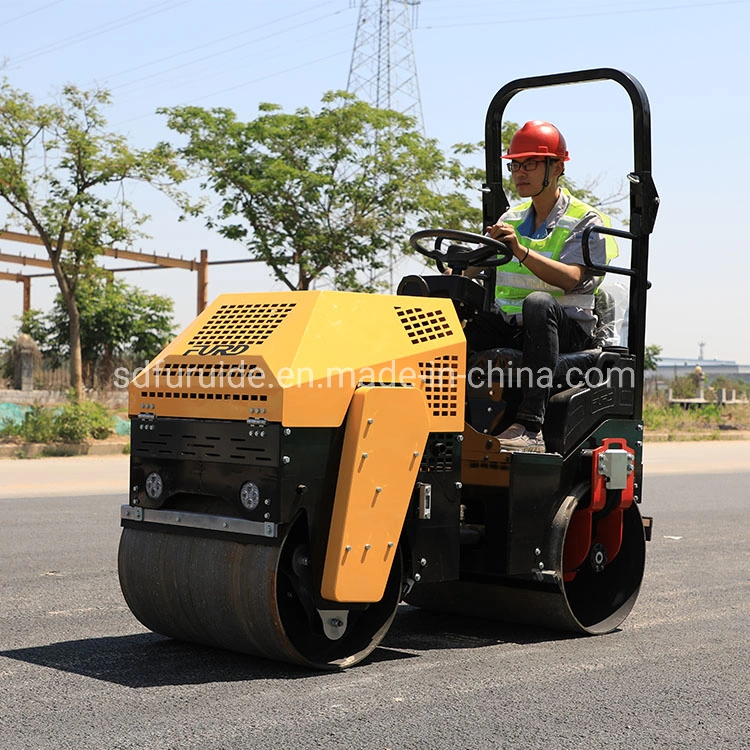 Double Drum Vibratory Roller Vibratory Tandem Roller Compaction Rollers for Sale Fyl-880
