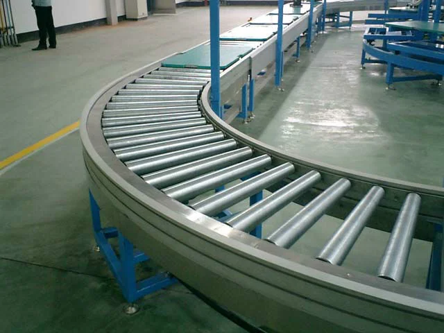 Non Powered Gravity Roller Conveyor/ Gravity Unloading Conveyor