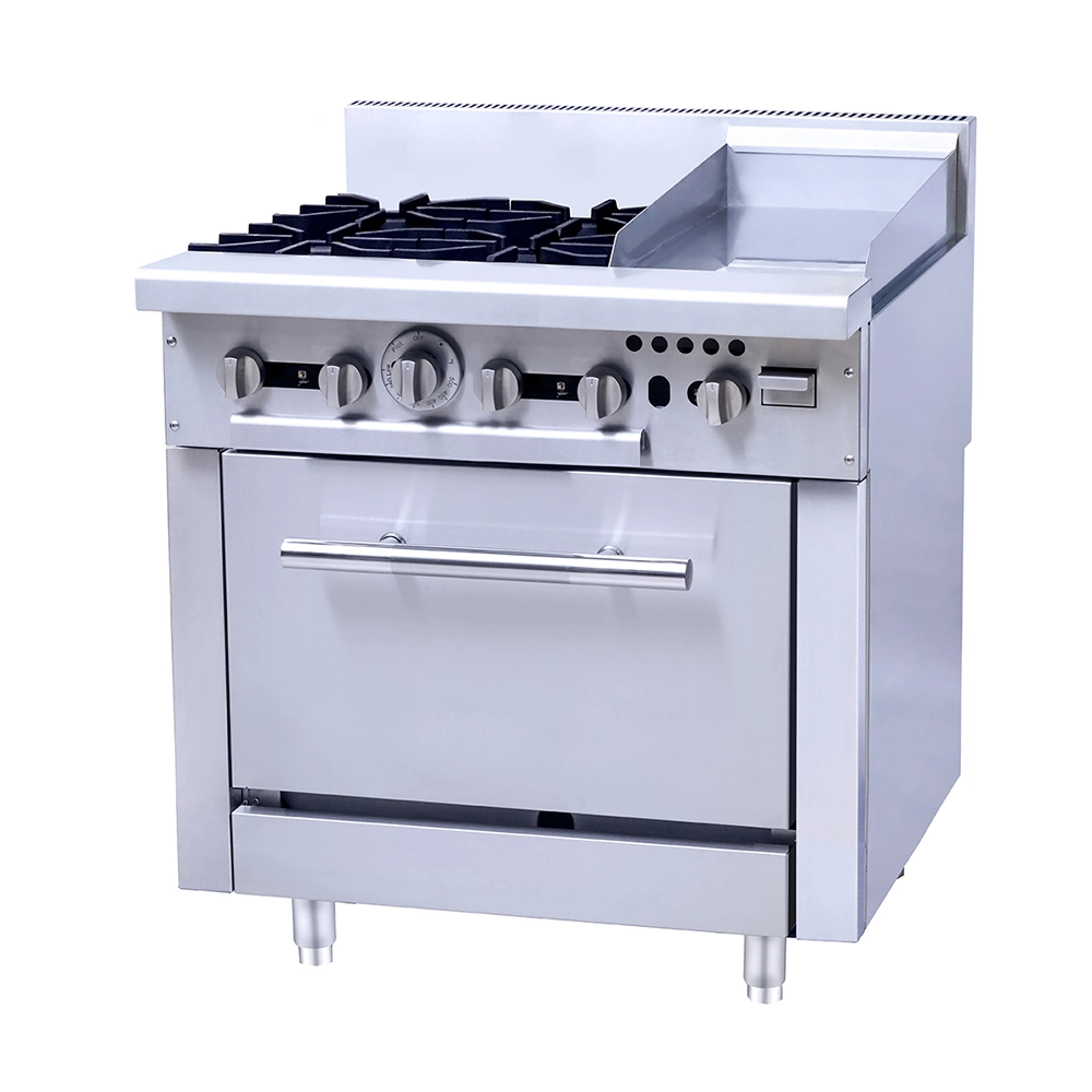 BBQ Grill Outdoor Kitchen Cooking Stove with Electric Oven
