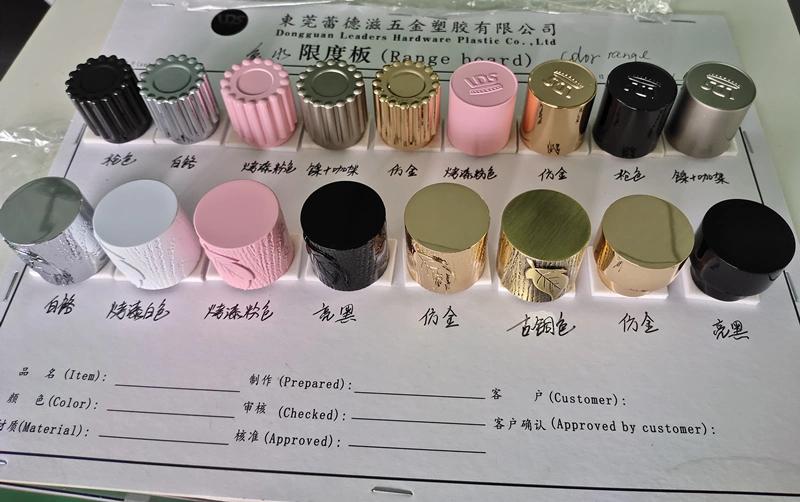 Pink Cylinder Metal Wooden Zamak Ash Standard Fea15 Perfume Lid