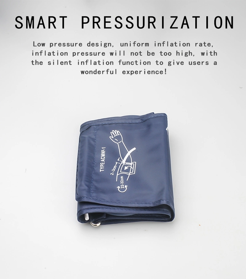 Smart Pressurization Low Pressure Design Blood Pressure Meter Intelligent Power Saving Blood Pressure Monitor