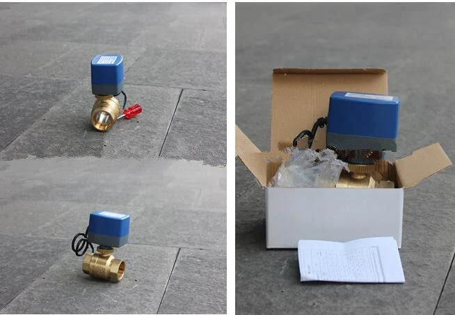 Low Pressure Two Way Electric Ball Valve Low Pressure