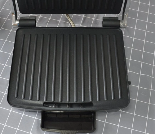 Household Grill Electric Maker Non-Stick Plate Stainless Steel Housing