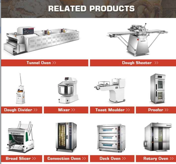Bakery Equipment Prices French Baguette Bakery Oven Rotary Oven for Bakery