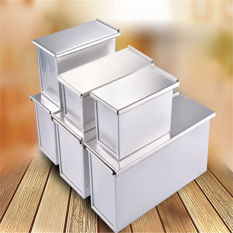 Customized Size Nonstick Pullman Bread Loaf Pan Fluted Pan