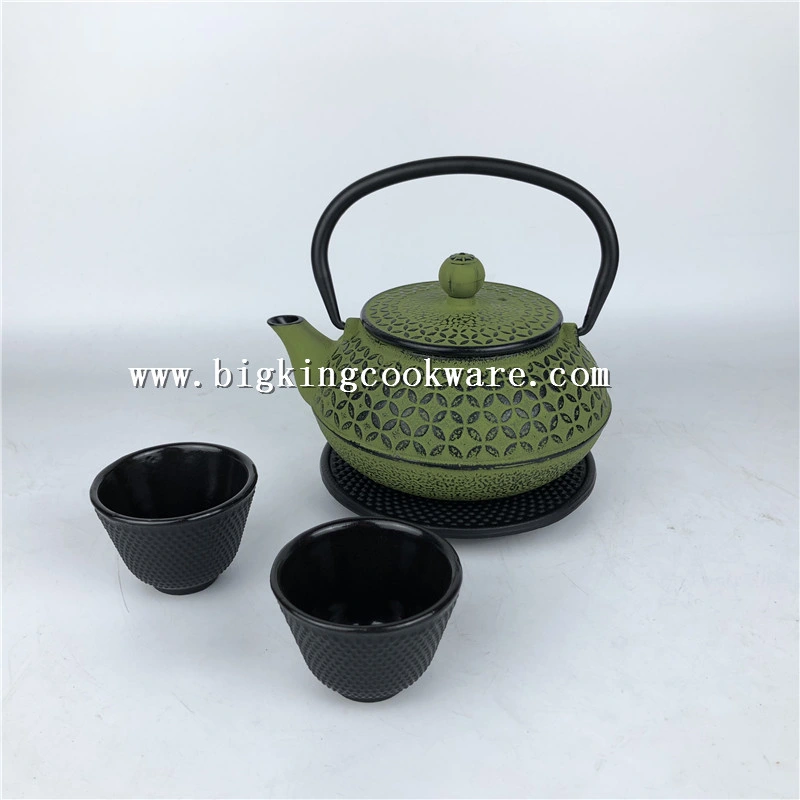 Factory Sale China New Type Cast Iron Tea Pot with Infuser Cast Iron Tea Set