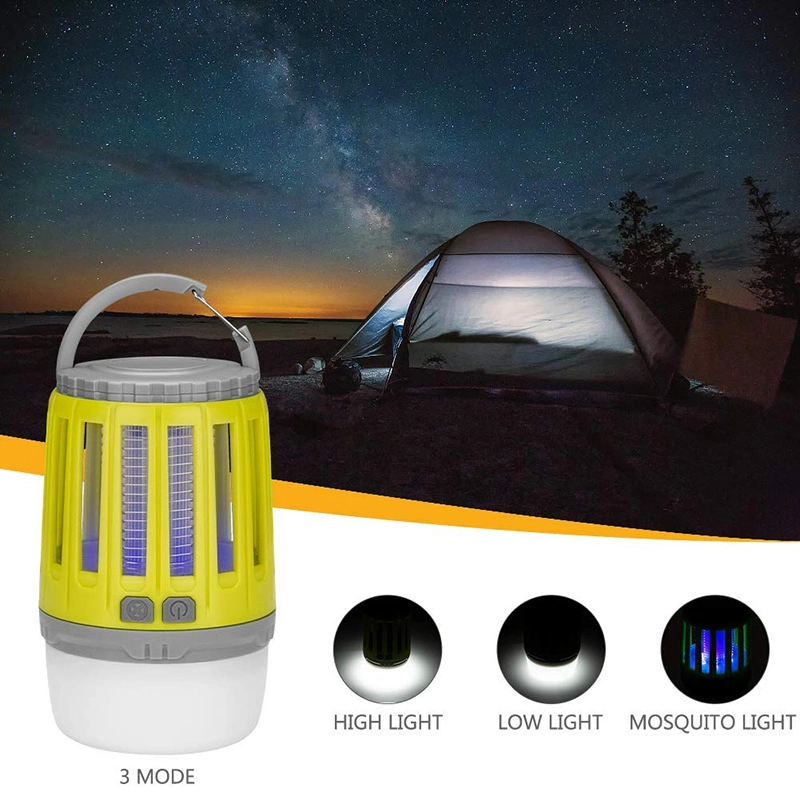 LED Camping Lanterns, Battery Powered Camping Lights, Outdoor Flashlight, Suitable for Camping, Hiking with Mosquito Killer