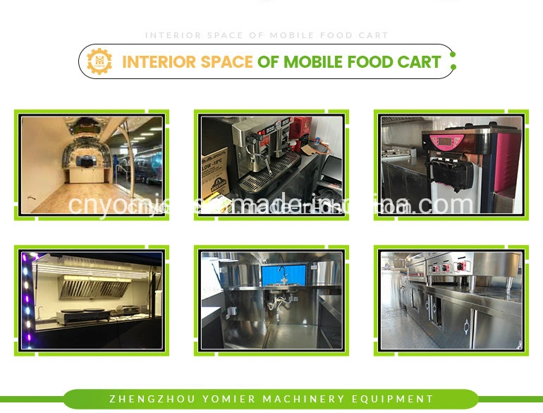 Australian Standard Mobile Gas Griddle Fryer Food Truck From China Top Manufacturer